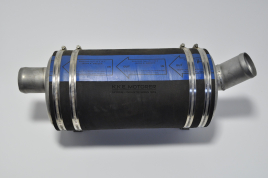 LYDDÆMPER 51MM 45GR/LIGE 300MM LANG 6 LITER