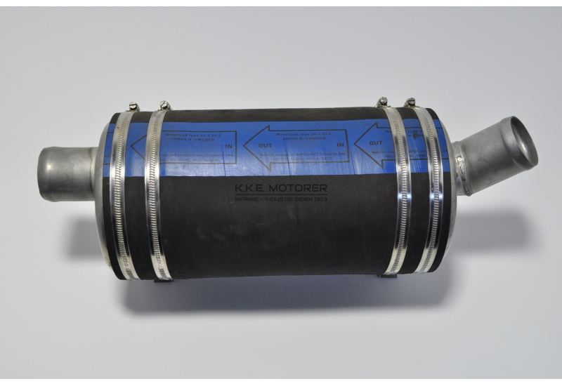 LYDDÆMPER 51MM 45GR/LIGE 300MM LANG 6 LITER