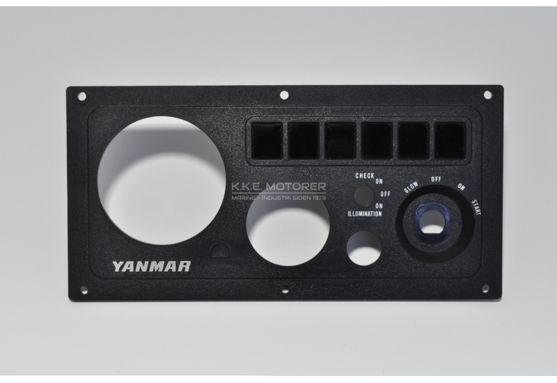 INSTRUMENTPANEL TYPE B - KUN PLADE