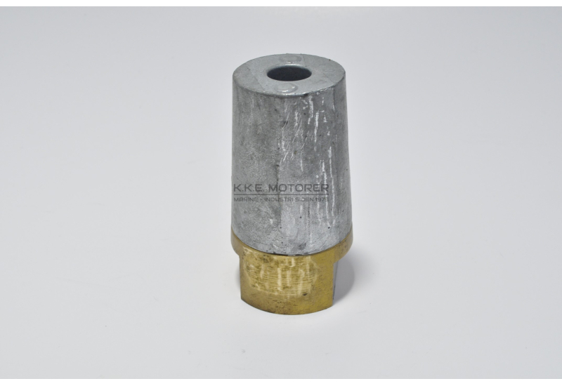 ZINKANODE KONISK 40MM KOMPLET