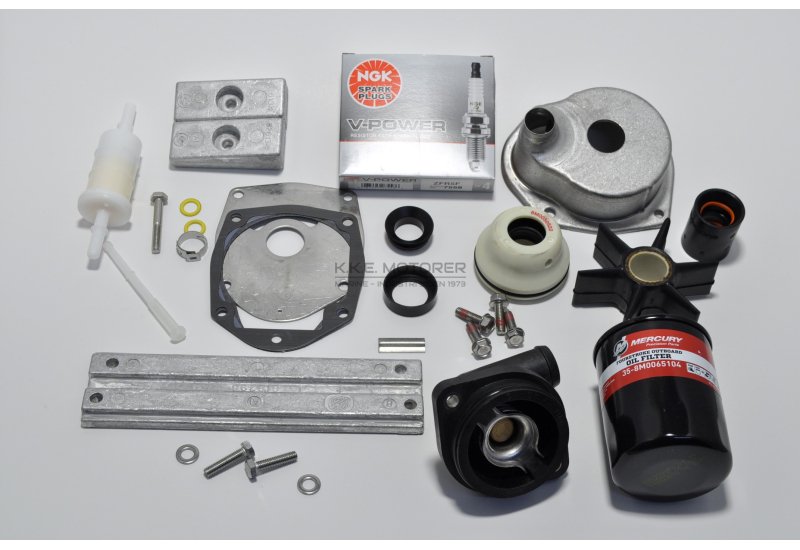 SERVICE KIT 300TIMER. 75-115HK SN: 2B094996 & UP 2,1L
