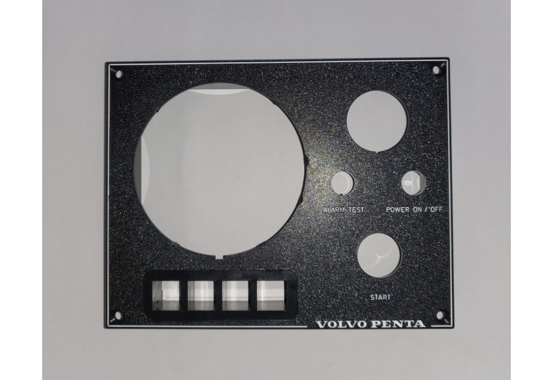INSTRUMENTPANEL PLADE (NØGLEFRI)