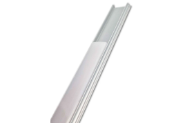 FLEXIBEL PLASTPROFIL TIL LED TAPE - 1 METER