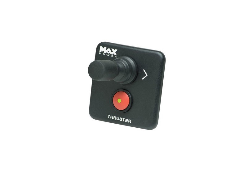 MAX POWER JOYSTIK SORT MED AFBRYDER 12V/24V