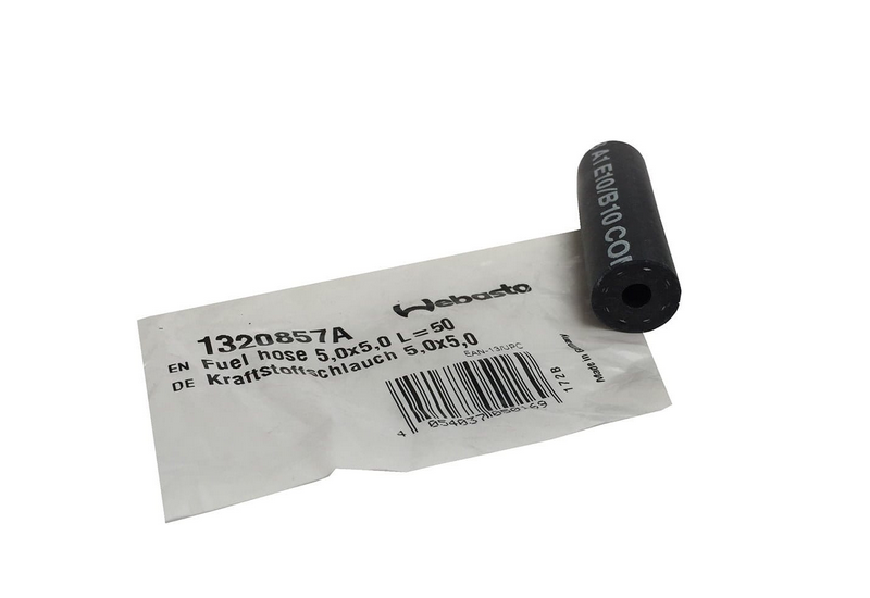 BRÆNDSTOFSLANGE INDV. 5MM X UDV. 12MM L5CM